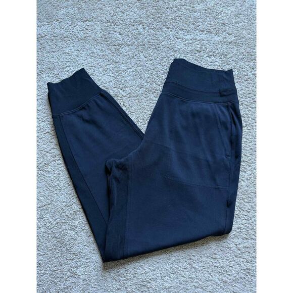 Athleta Venice Pull On High Waisted Jogger Pants Black Women's Size Medium - Picture 2 of 11
